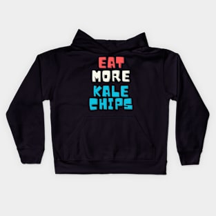 Esst mehr Grünkohlchips Kids Hoodie